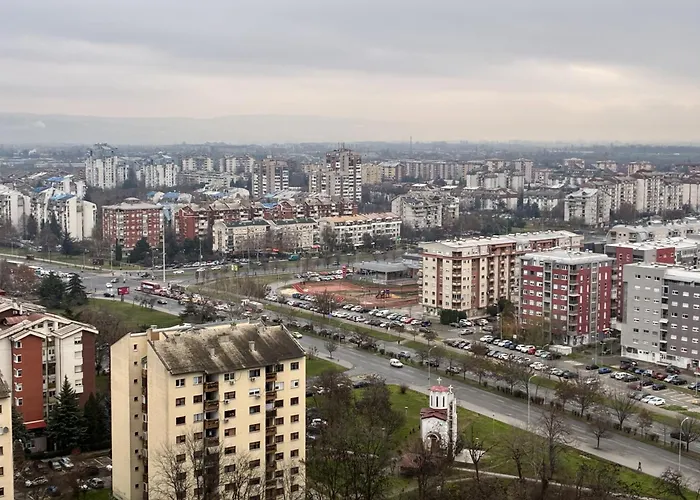 Luxury On 18th, 19th, 5th And 3rd Floor, With Pool, Fitness, Parking Included Apartment Skopje